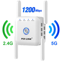 5G Repeater Wifi 5ghz wzmacniacz sygnału Wifi 1200 mb/s Router wzmacniacz sygnału Wi-Fi daleki zasięg 2.4G Wi Fi wzmacniacz Wi-Fi wzmacniacz punkt dostępu 1